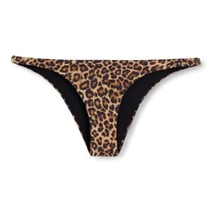 ANEMOS Leopard Resort Mob Wife Low rise Y2K Bikini Briefs Small